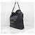 Chanel Borsa a Spalla Medium Stitch Nera con Hardware Oro Nero - vista 2