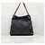 Chanel Borsa a Spalla Medium Stitch Nera con Hardware Oro Nero - vista 3