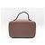 Salvatore Ferragamo Mini borsa tote New Barabow marrone scuro - vista 5