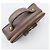 Salvatore Ferragamo Mini borsa tote New Barabow marrone scuro - vista 8