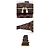 Louis Vuitton Bolsa transversal Damier Slingback Hip Bag Crossbody Jeronimos Multicor - vista 8