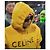 Céline Alpaca Hoodie mit Glitter-Logo Gelb - Ansicht 10
