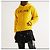 Céline Alpaca Hoodie mit Glitter-Logo Gelb - Ansicht 11