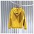 Céline Alpaca Hoodie mit Glitter-Logo Gelb - Ansicht 6