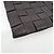 Bottega Veneta Clutch piatta Intrecciato Cassette Nero - vista 6