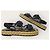 Chanel Sandali in mesh patentato con logo CC nero e chiusura in velcro - vista 5