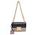 Gucci Borsa a tracolla e borsa crossbody Paddle Lock Padlock Supreme Small GG Chain Marrone