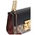Gucci Borsa a tracolla e borsa crossbody Paddle Lock Padlock Supreme Small GG Chain Marrone - vista 12