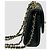 Chanel Mini borsa a catena Trendy CC in agnello nero e oro - vista 5