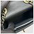 Chanel Mini borsa a catena Trendy CC in agnello nero e oro - vista 6