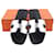 Hermès Sandali Oran Argento  - vista 13