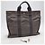 Hermès Furuto Canvas Tote Bag MM für Unisex Grau Braun - Ansicht 10