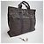 Hermès Furuto Canvas Tote Bag MM für Unisex Grau Braun - Ansicht 5