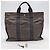 Hermès Furuto Canvas Tote Bag MM für Unisex Grau Braun - Ansicht 8