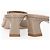 Roger Vivier Sandali Mule Trumpet Beige Marrone - vista 11