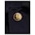 Thom Browne Giacca a vento lunga classica blu navy e oro - vista 3