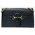 Gucci Borsa a tracolla Emily Micro GG Shima Navy Nero - vista 2