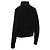 Moncler Cardigan acolchoado com fecho de correr em mistura de lã para mulher Preto - vista 5