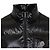 Moncler Cardigan acolchoado com fecho de correr em mistura de lã para mulher Preto - vista 7