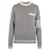 Thom Browne Jersey-Strickpullover Hellgrau Braun  - Ansicht 1