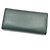 Chanel Cartera Larga Flap con Logo CC Timeless en Caviar Verde - vista 4
