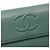 Chanel Cartera Larga Flap con Logo CC Timeless en Caviar Verde - vista 6