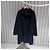 Loro Piana Cashmere Rain System Mantel Jacke (A+/XXL) Blau - Ansicht 2