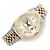 Rolex Datejust Silver Dial Men's Combination Watch Aftersetting Diamond Silvery - view 19