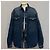 Prada Gesteppte Denim-Hemdenjacke Schwarz - Ansicht 3