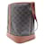 Céline Borsa a secchiello Triomphe Medium Marrone  - vista 2