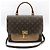 Louis Vuitton Borsa a Spalla Monogram Sesame Marignan Marrone