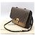 Louis Vuitton Borsa a Spalla Monogram Sesame Marignan Marrone - vista 2