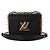 Louis Vuitton Borsa a tracolla Twist PM (Scontrino di grande magazzino) Nero