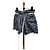 Balenciaga Miu Miu Denim Short mit Logo-Print Mehrfarben