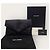 Saint Laurent Pochette a bustina Cassandra in nylon nero Large - vista 7