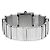 Chanel Mademoiselle Quarzuhr Silber - Ansicht 4
