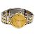 Omega Gold Combi De Ville Quarzuhr Golden - Ansicht 2