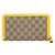 Bamboo Gucci Portafoglio lungo da donna in tela GG Logo e bambù con zip - vista 2