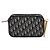 Dior Oblique Jacquard Quake Gold D-Ring Pouch Bag