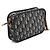 Dior Oblique Jacquard Quake Gold D-Ring Pouch Bag - vista 3