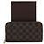 Louis Vuitton Cartera Larga Zippy de Lona Negro