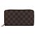 Louis Vuitton Cartera Larga Zippy de Lona Negro - vista 2