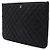 Chanel Clutch Grande Classica Nera Caviar Ferramenta Argentata Nero - vista 2