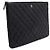 Chanel Clutch Grande Classica Nera Caviar Ferramenta Argentata Nero - vista 3