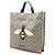 Gucci Borsa Tote e Borsa a Spalla Supreme Bestiary Soft GG Supreme Snake Marrone - vista 2