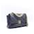 Chanel Borsa a tracolla con patta e catena Large Blu - vista 4