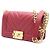 Chanel Borsa a tracolla e crossbody Red Chevron Boy piccola con catena dorata Rosso - vista 3