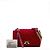 Jimmy Choo Borsa a tracolla Star in velluto trapuntato con catena Rosso