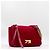 Jimmy Choo Borsa a tracolla Star in velluto trapuntato con catena Rosso - vista 4