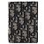 Dior Oblique Jacquard Vertical Two-Fold Card Holder
